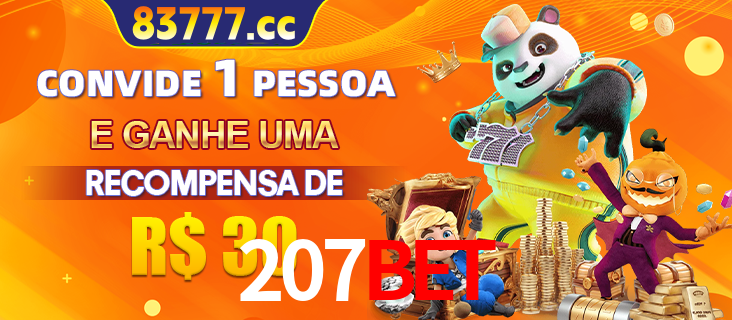 Banner institucional da 207bet sobre parceria de marcas e criação de uma marca de excelência, apresentando os mascotes de jogos populares como o Fortune Tiger.